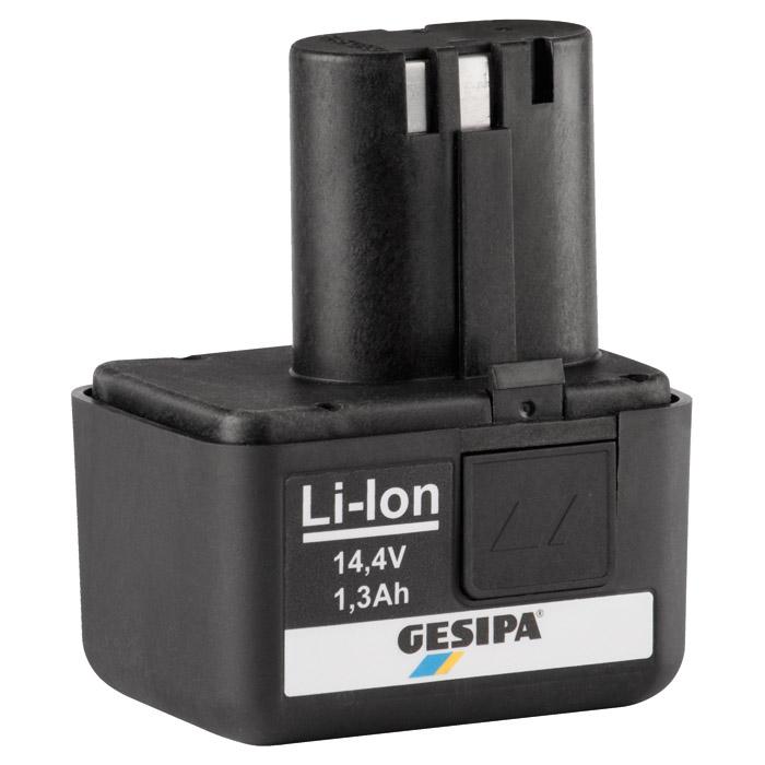 Akumulator Li- Ion 14,4V/1,3 Ah do nitownic Gesipa 1 Akumulator Li- Ion 14,4V/1,3 Ah do nitownic Gesipa