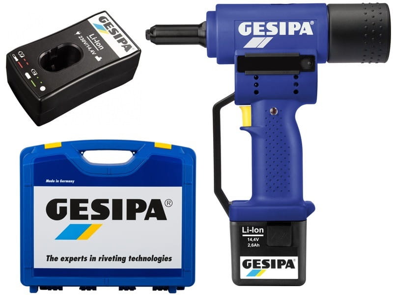 Nitownica akumulatorowa Gesipa PowerBird® 14,4 V 1 Nitownica akumulatorowa Gesipa PowerBird® 14,4 V