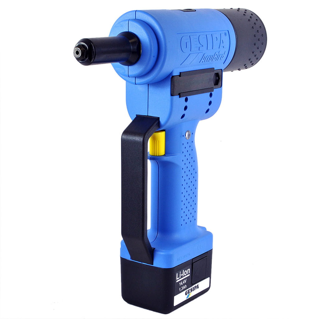 Gesipa AccuBird® – nitownica akumulatorowa z 2 akumulatorami 2 Gesipa AccuBird® – nitownica akumulatorowa z 2 akumulatorami - obrazek 2