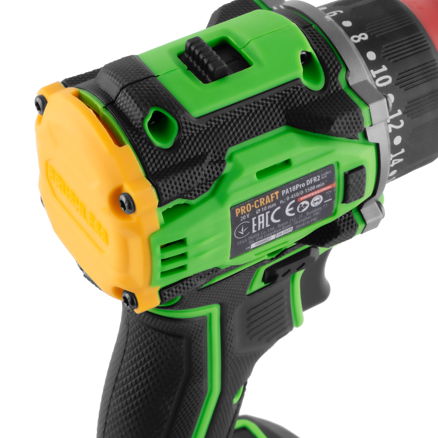 Wiertarko-wkrętarka akumulatorowa Procraft PA18ProDFR2 + zestaw bitów 5 Wiertarko-wkrętarka akumulatorowa Procraft PA18ProDFR2 + zestaw bitów - obrazek 5