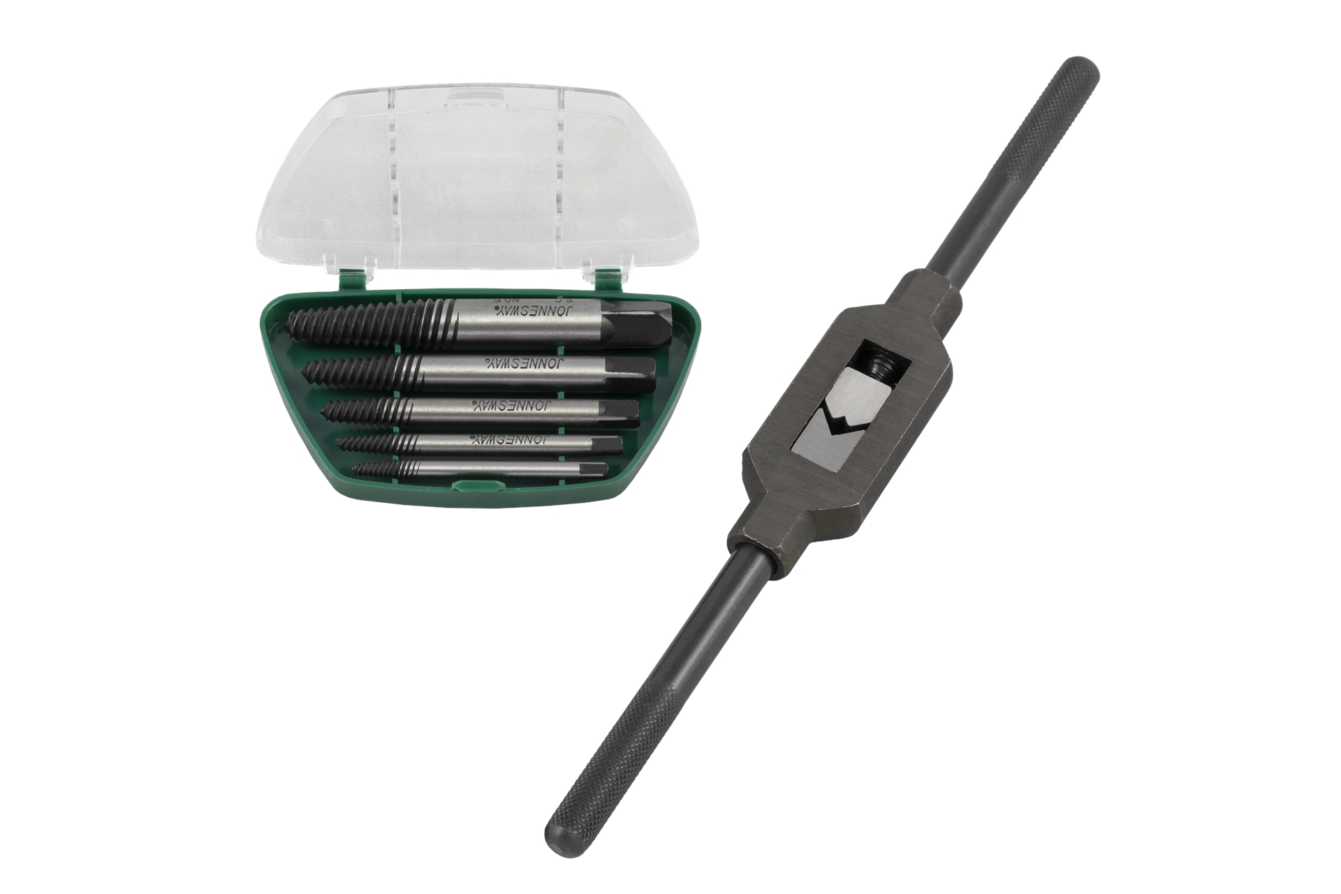 Zestaw wykrętaków 3-18mm z pokrętłem 1 Zestaw wykrętaków 3-18mm z pokrętłem