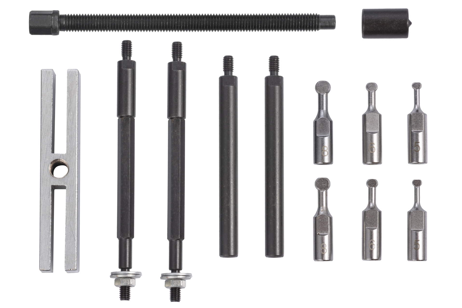 Zestaw ściągaczy łożysk kulkowych 5.5-8mm, 15szt. 4 Zestaw ściągaczy łożysk kulkowych 5.5-8mm, 15szt. - obrazek 4