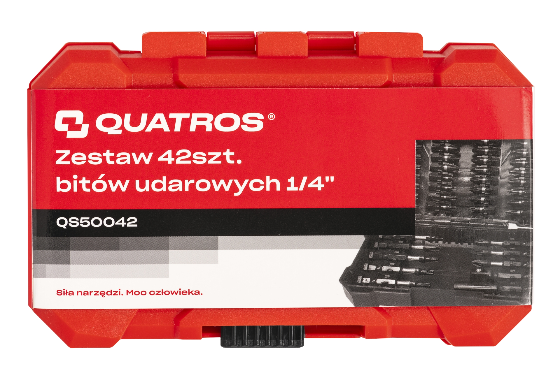 Zestaw 42szt. bitów udarowych 1/4" 2 Zestaw 42szt. bitów udarowych 1/4" - obrazek 2