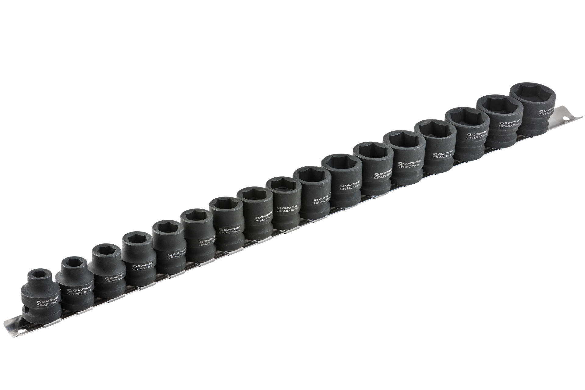 Zestaw 17szt. nasadek 1/2" udarowych niskoprofilowych 1 Zestaw 17szt. nasadek 1/2" udarowych niskoprofilowych