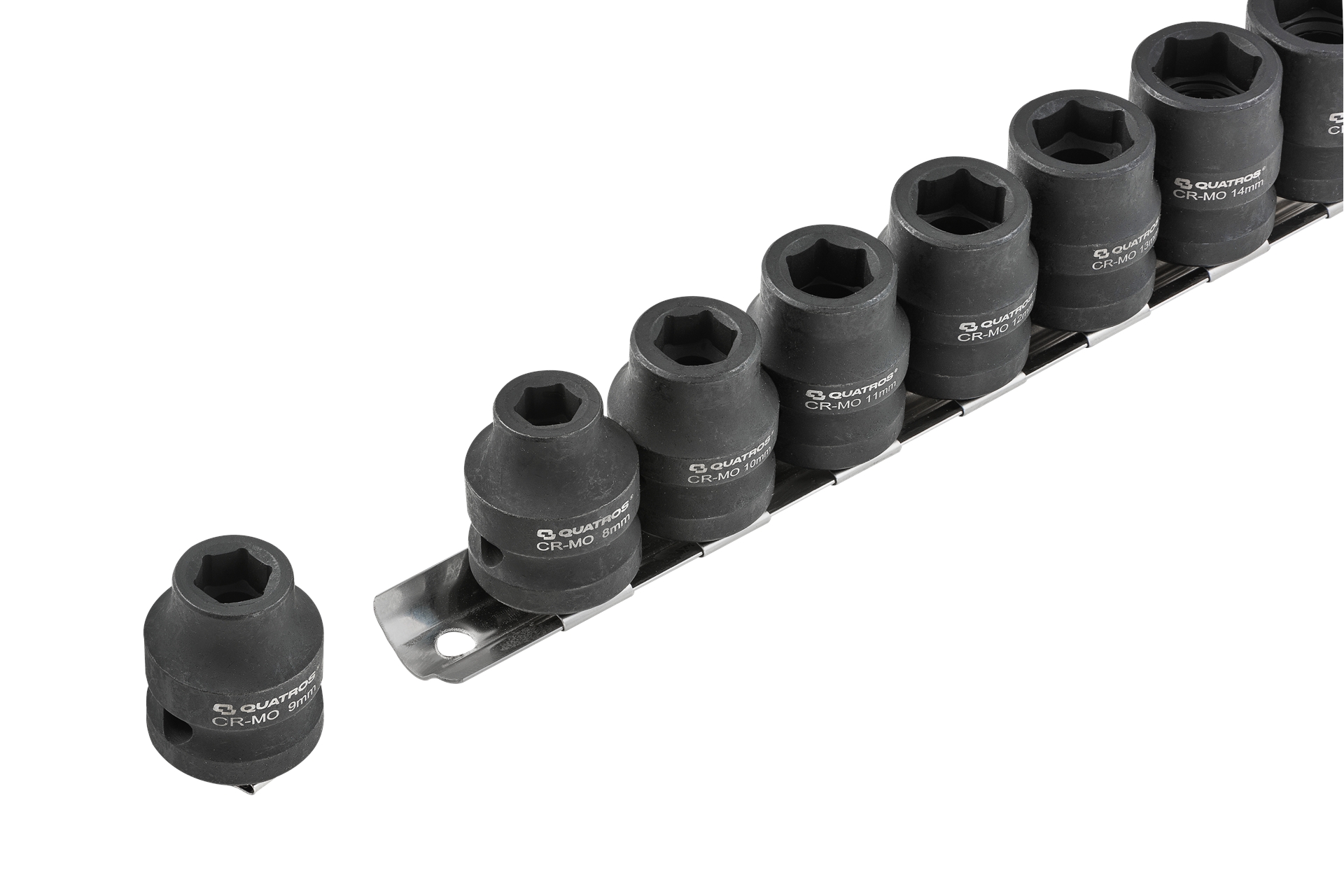 Zestaw 17szt. nasadek 1/2" udarowych niskoprofilowych 2 Zestaw 17szt. nasadek 1/2" udarowych niskoprofilowych - obrazek 2