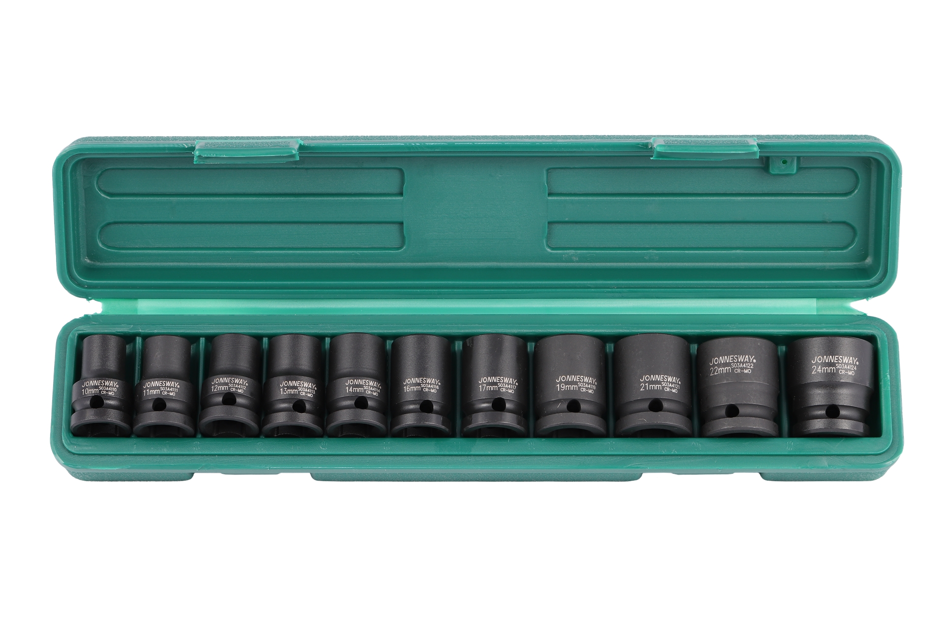 Zestaw 11szt. nasadek udarowych 1/2" 1 Zestaw 11szt. nasadek udarowych 1/2"