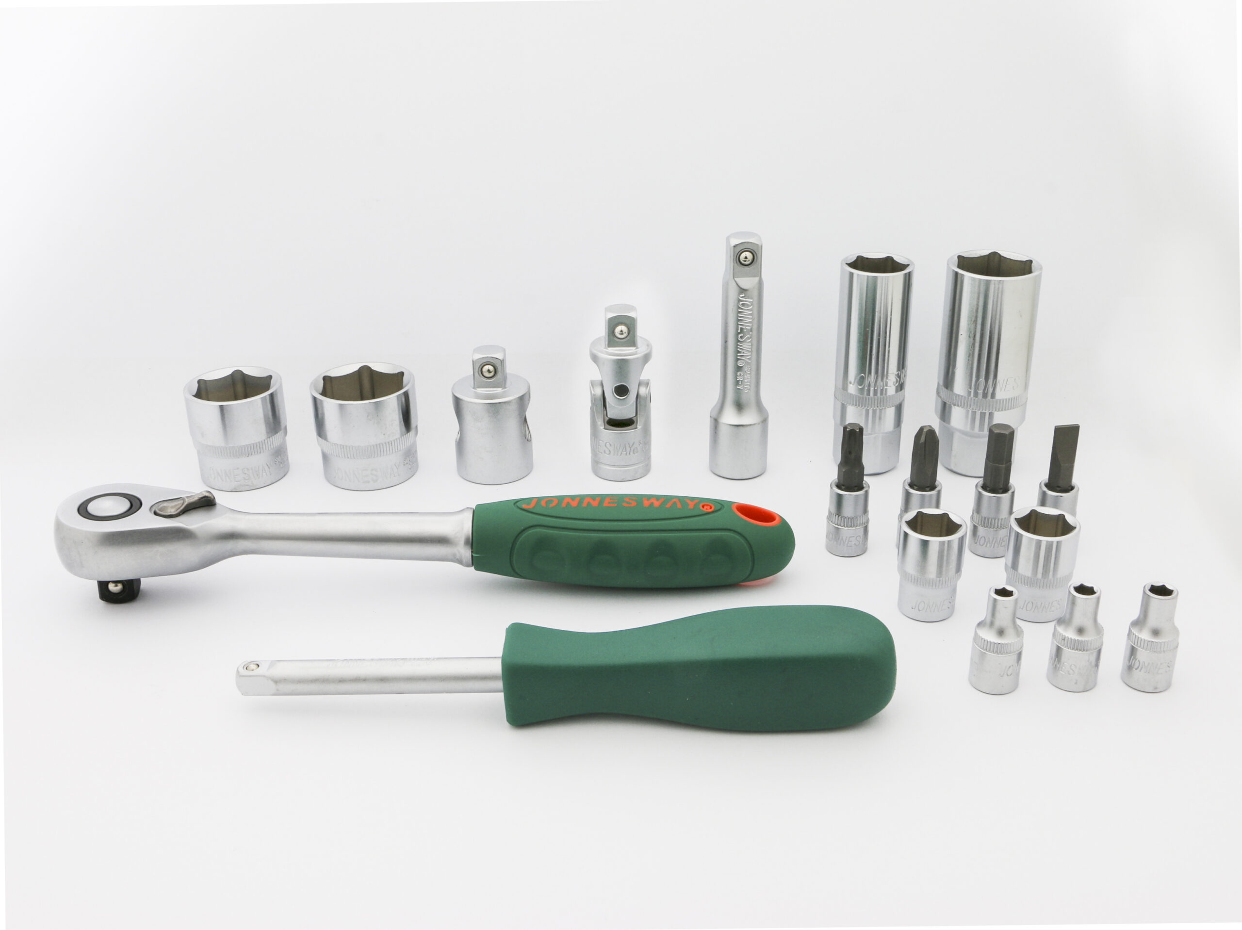 Zestaw 57szt. narzędzi 1/4" i 3/8" 2 Zestaw 57szt. narzędzi 1/4" i 3/8" - obrazek 2