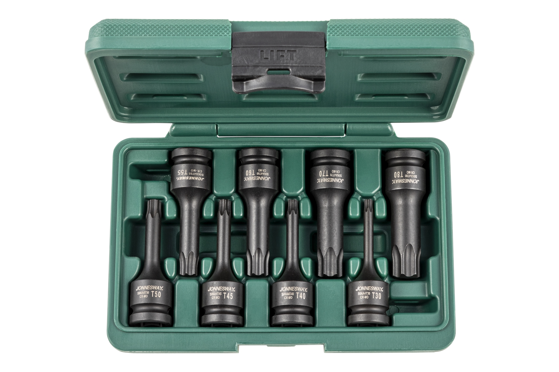 Zestaw bitów udarowych TORX z nasadką 1/2" 1 Zestaw bitów udarowych TORX z nasadką 1/2"