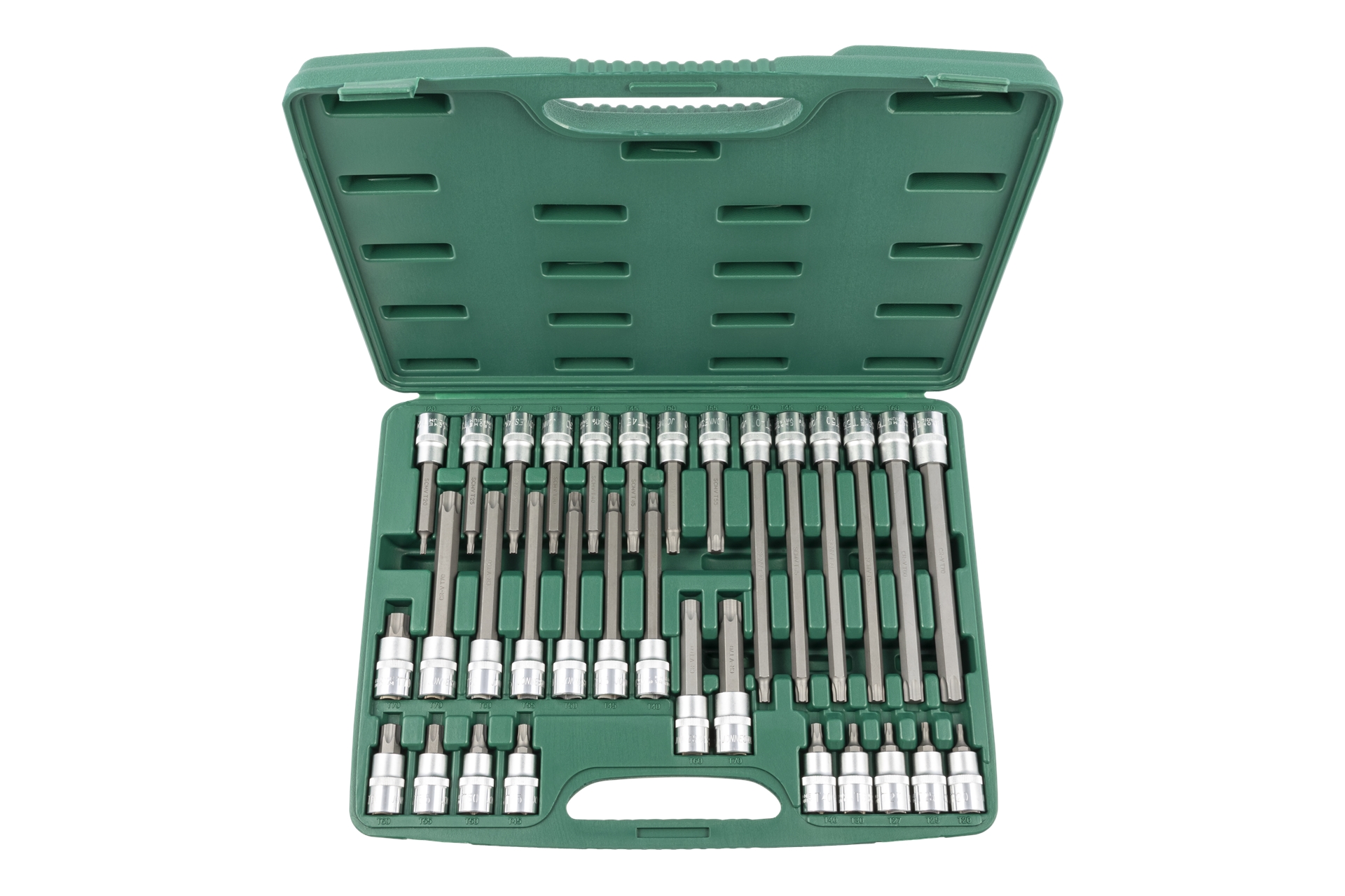 Zestaw bitów TORX z nasadką 1/2" 1 Zestaw bitów TORX z nasadką 1/2"
