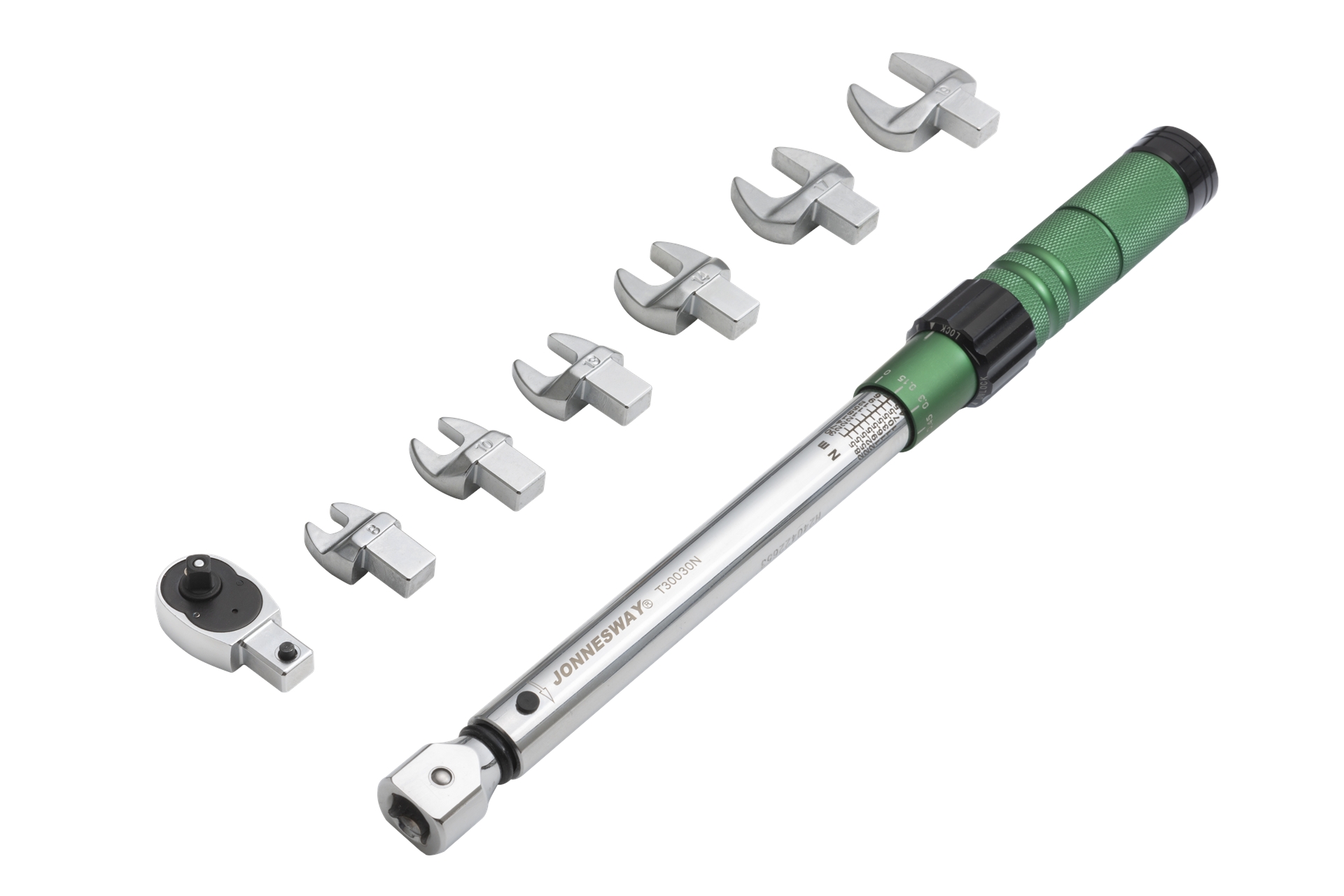 Klucz dynamometryczny 1/4" 4.5-30Nm z wymiennymi końcówkami 2 Klucz dynamometryczny 1/4" 4.5-30Nm z wymiennymi końcówkami - obrazek 2