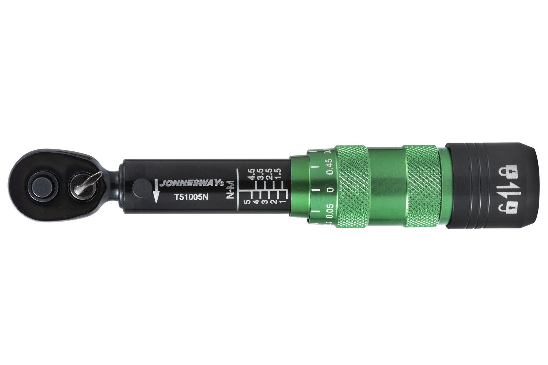Klucz dynamometryczny krótki 1/4" 1-5Nm 2 Klucz dynamometryczny krótki 1/4" 1-5Nm - obrazek 2